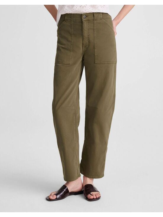 Madewell Denim - NWT Madewell The Short Darted Barrel-Leg Utility Pant - Size 25 Short -MSRP $128